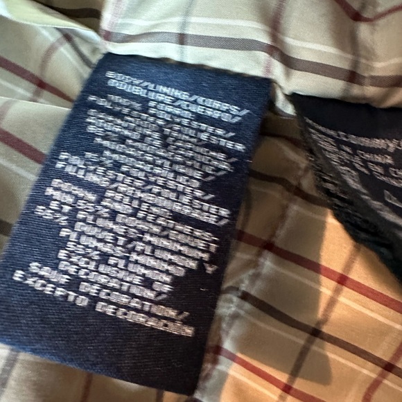 Tommy Hilfiger Long Brown Puffer Coat - Picture 7 of 9